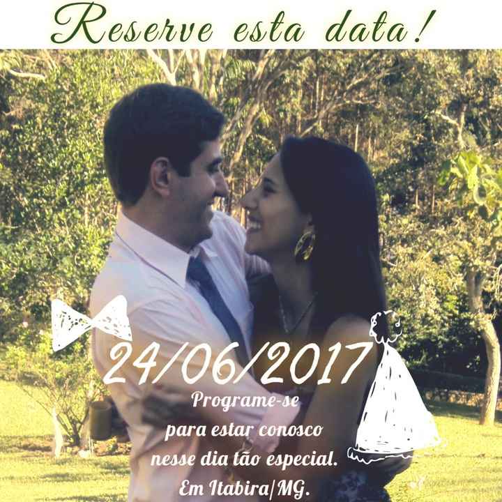 Meu save the date - 1