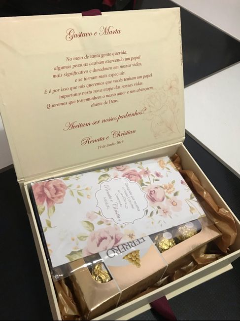 Caixa de padrinhos - 2