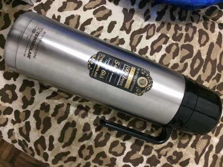 Garrafa de café-inox