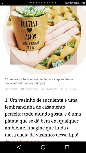 Lembrancinhas para meu casamento - 1
