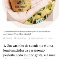 Lembrancinhas para meu casamento - 1