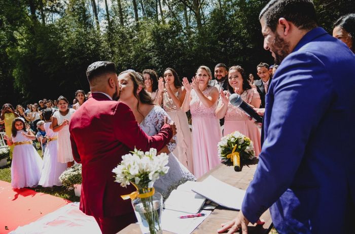 Casamentos reais 2019: o beijo no altar 4