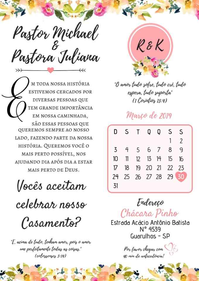 Convite dos Pastores