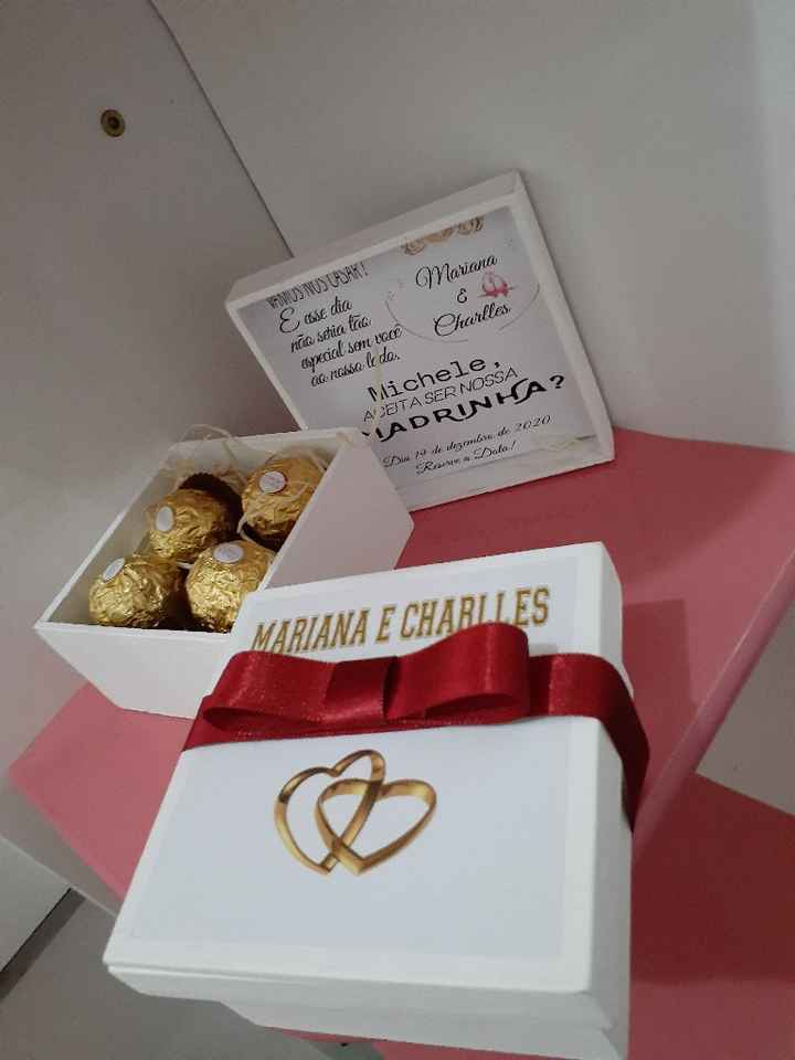 Convite padrinhos e madrinhas - 1