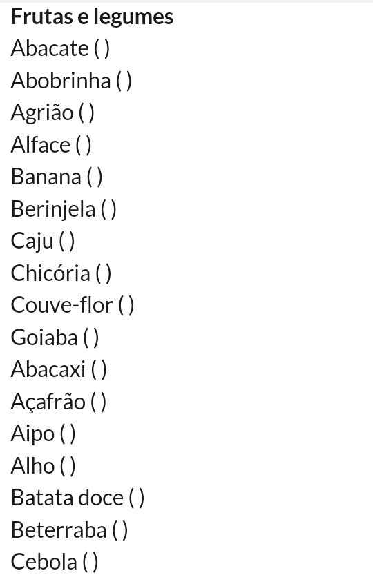 Primeira lista de compras juntos! - 7