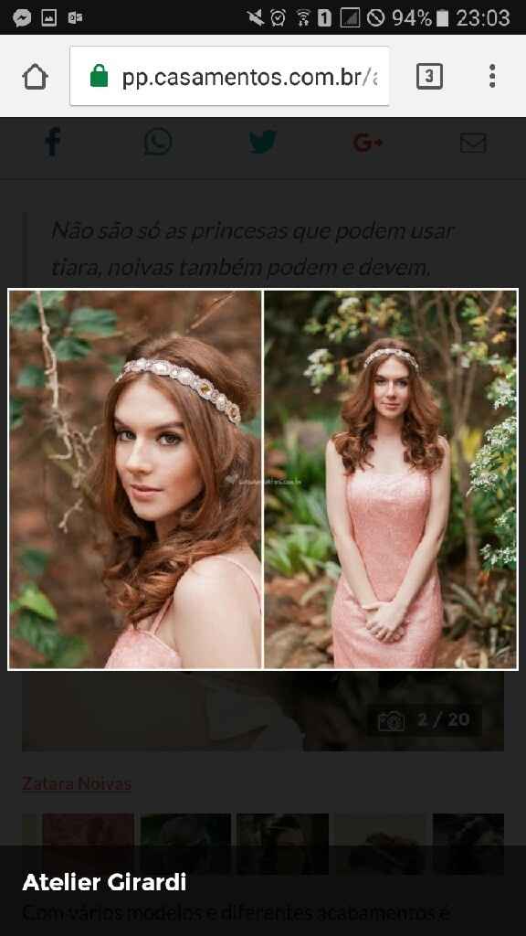 Qual penteado voce irá usar ? - 1