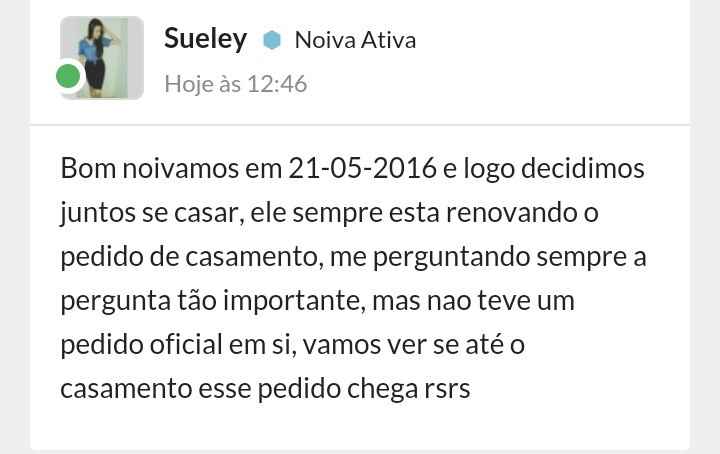 Diário de noiva da sueley ~ - 2