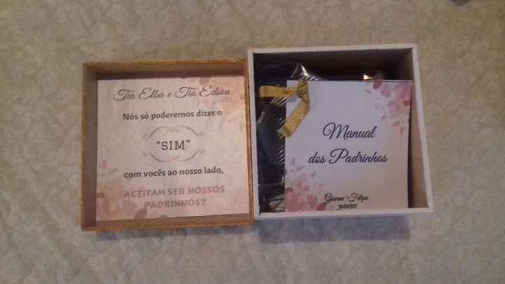 convite padrinhos