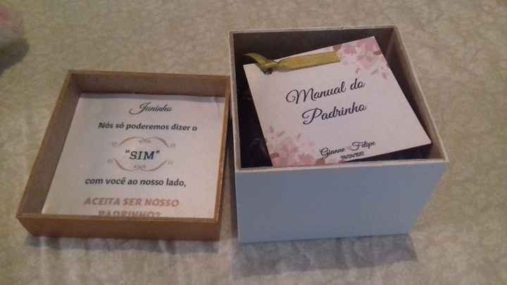 convite padrinhos