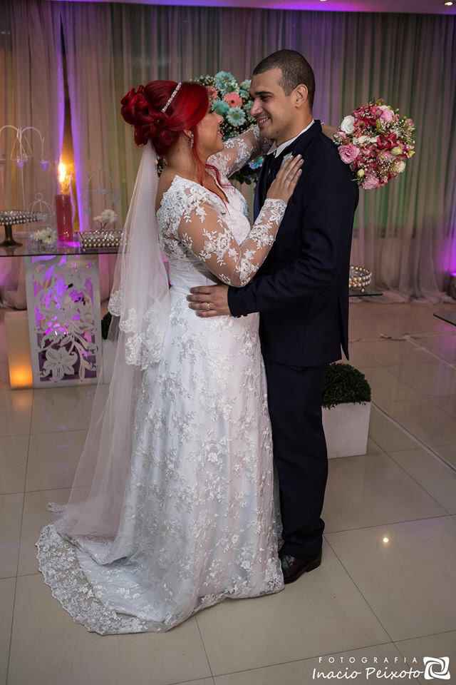  Vendo meu vestido de noiva + o veu por 650,00 - 5