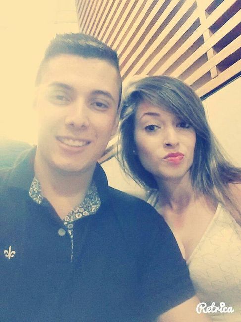 Nossa primeira foto *-*