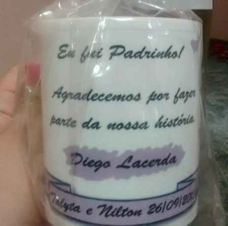 Lembranças dos padrinhos, pais e pra nós dois - prontaaaaa!! - 2