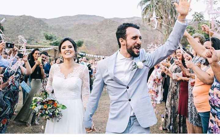 Alegria no rosto de quem casou com quem ama 😍😍😍 