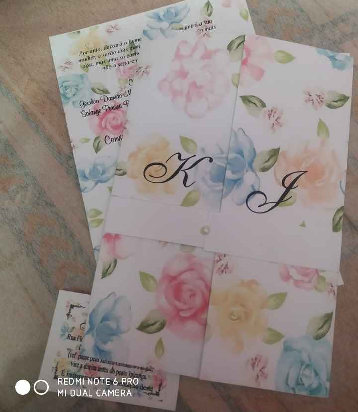 Meus convites - 1