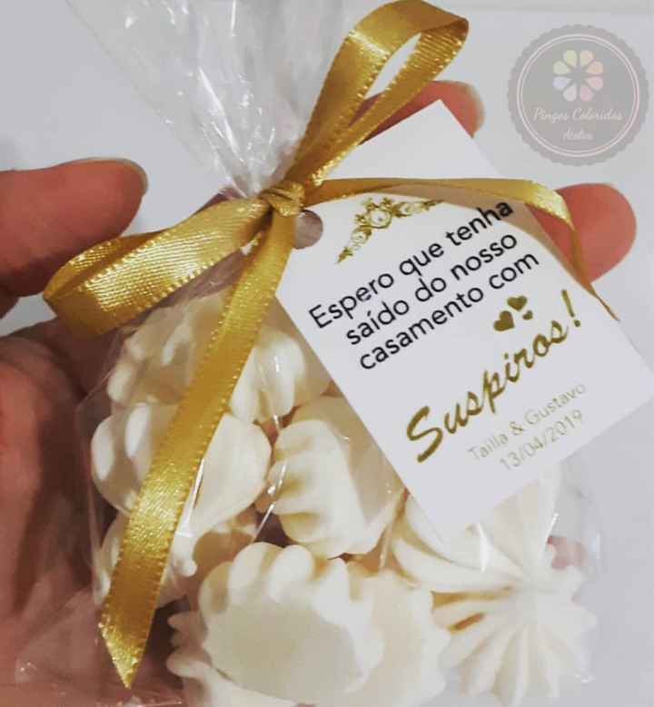 Lembrancinha para os convidados - 1
