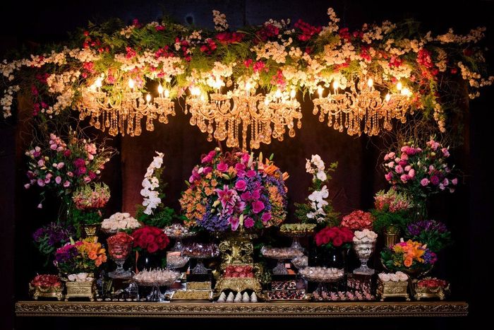 Decoração dos doces