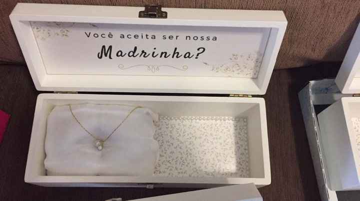 Caixa madrinha - fundo