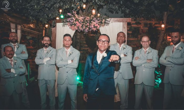 Casamentos reais 2018: foto com padrinhos ou madrinhas - 2