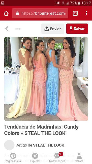 Vermelho e dourado. Mas, e as madrinhas? - 13