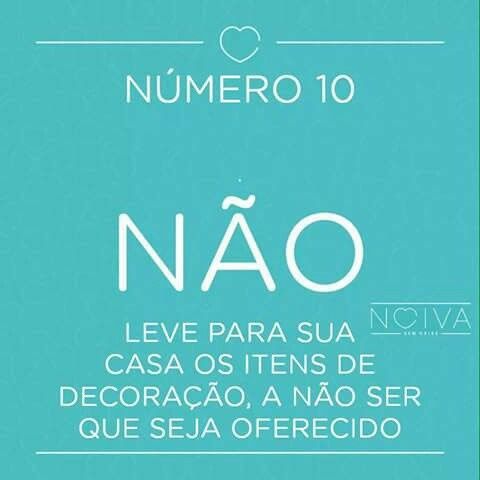 Dicas para os convidados 11