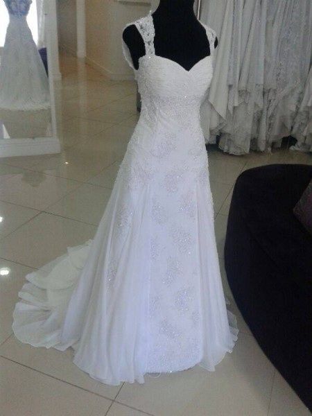 Vestido noiva com bordado