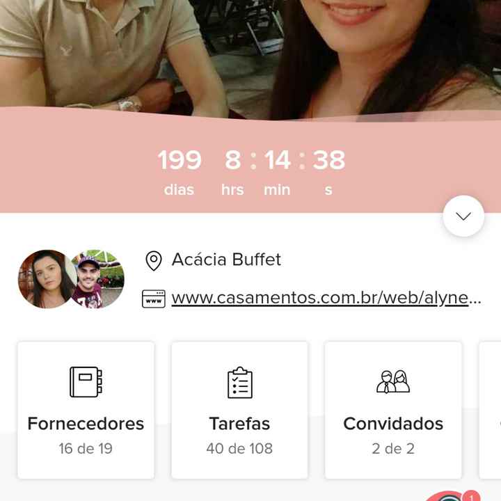 o contador virou #199 e como estamos? Alyne e Vinícius. - 1