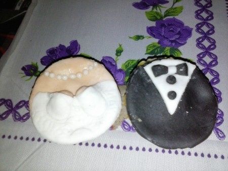 Cup Cake - Noivinho e Noivinha - 1