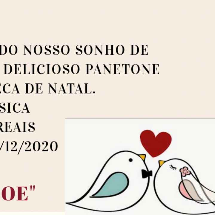 Rifa dos noivos - 1