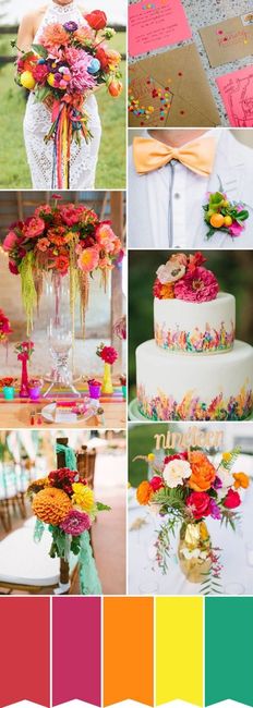 Cores do casamento? - 2