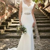 Vestido de cetim - 1