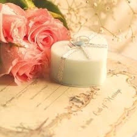 rosas e velas
