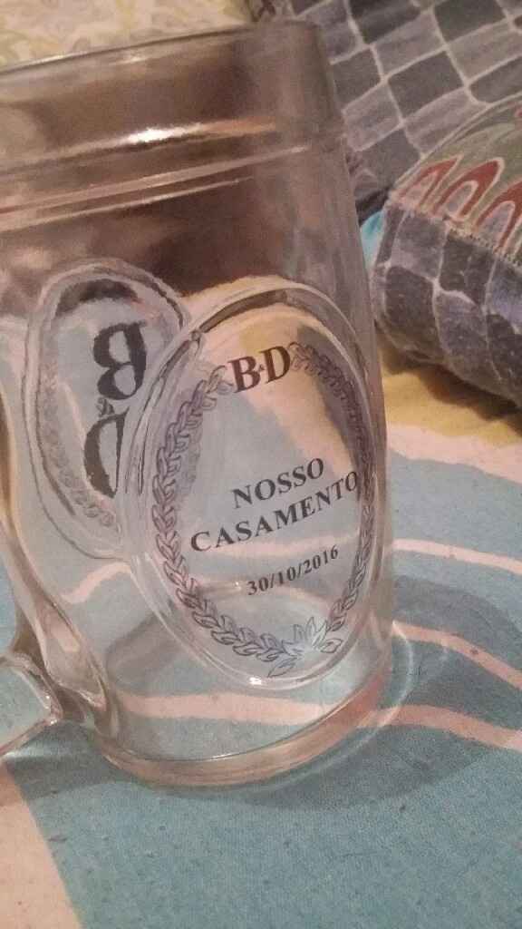 Lembrança para padrinhos, pais e vovô - 3