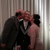 sogro, noivo e sogra
