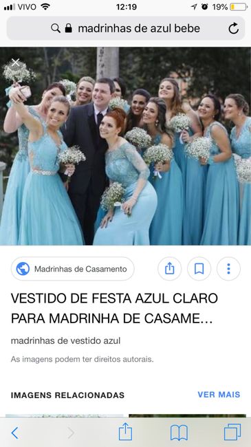 Vestido das madrinhas - 1
