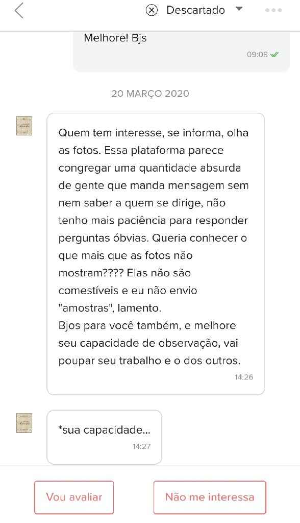 Constrangimento com Fornecedor - 2