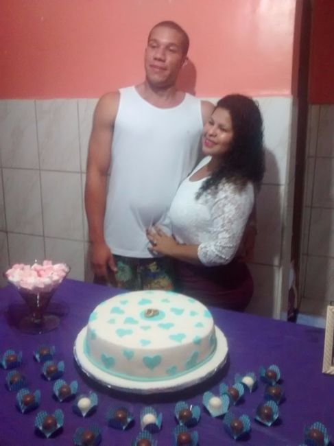 Nosso noivado.