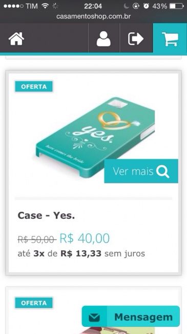 Case de cel para noivas: dica! - 2