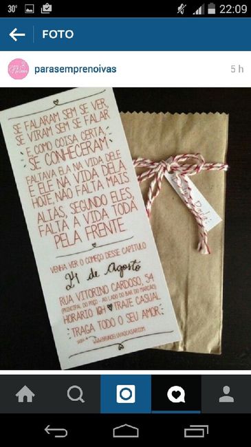 Quem vai fazer seu convite de casamento? - 1