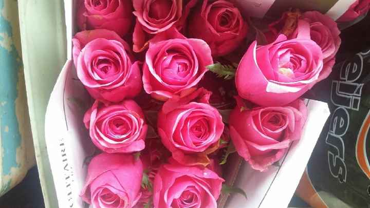Flores do casamento - 1