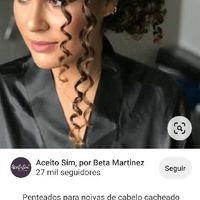 Cabelo curto e cacheado. - 1