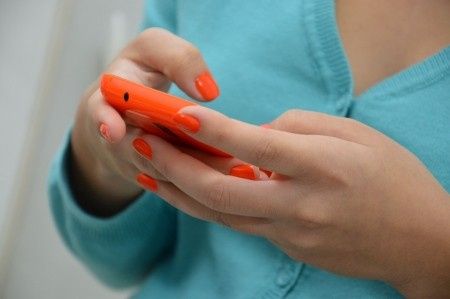 As unhas da noiva
