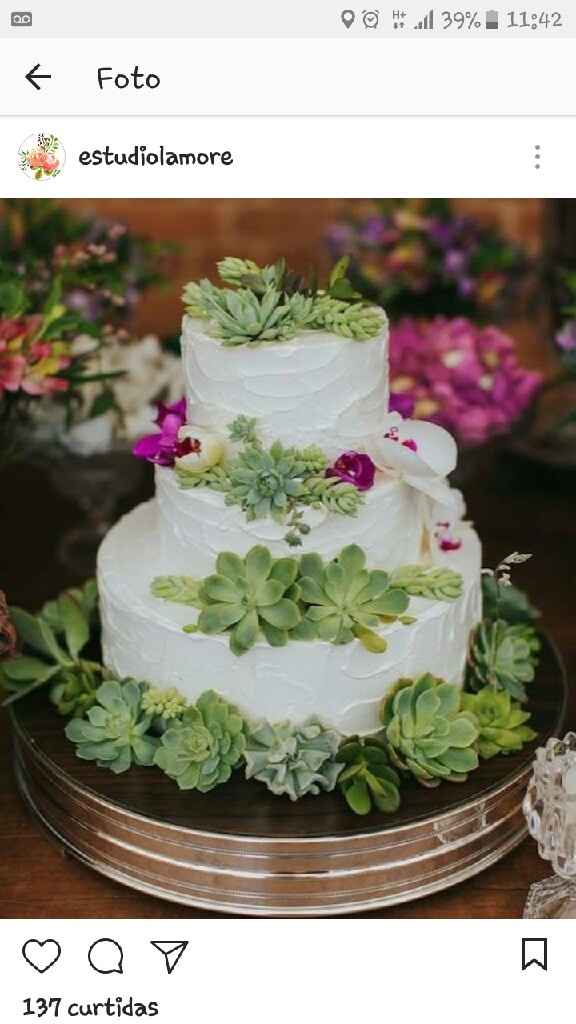 Qual será o sabor do bolo de casamento? - 1