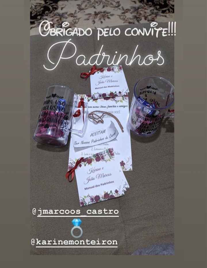 Convite Padrinhos - 1