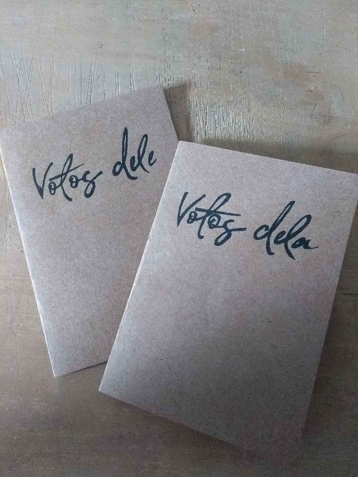 Caderninho de votos - diy - 1