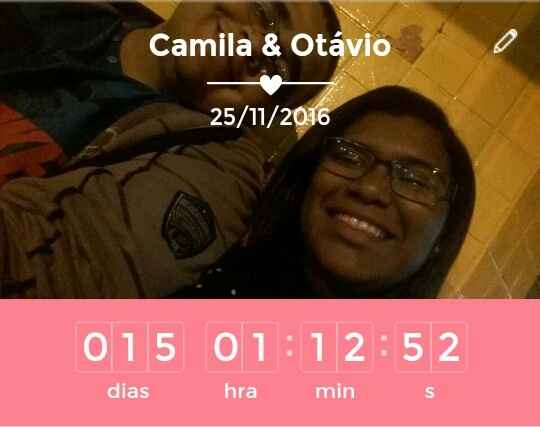 Noivos que se casam  em 25 de Novembro de 2016 em Minas Gerais - 1