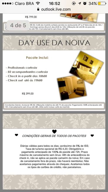 Dia da Noiva Hotel Blue tree 2