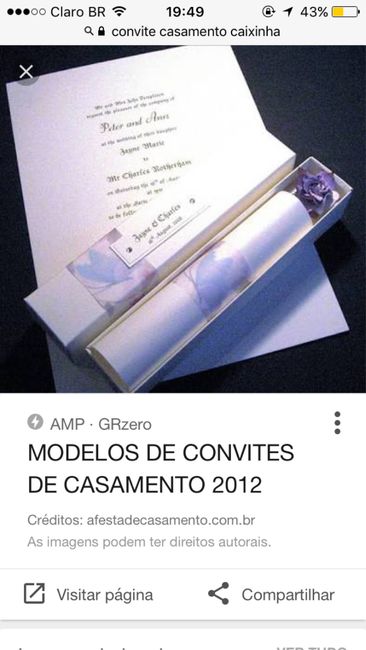 TOP 10 convites de casamento - 1