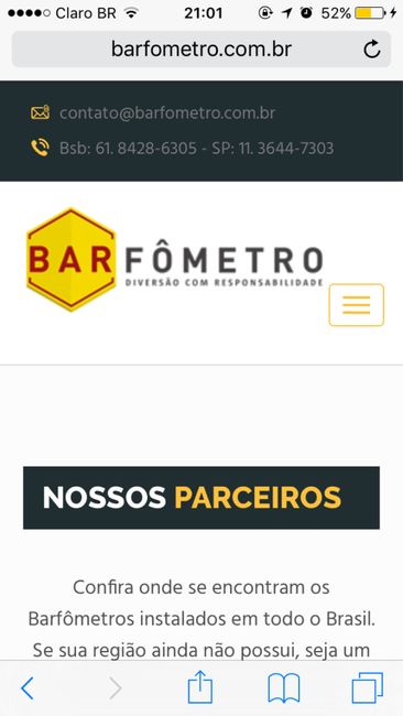 Barfometro arrecadando $ - 1