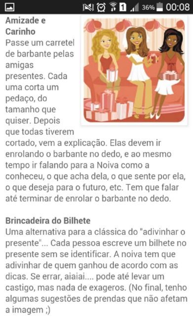 ChÁ da noiva - 2