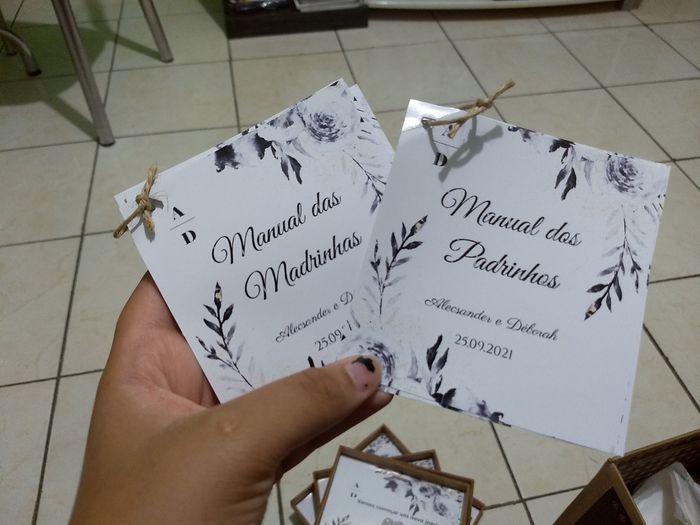 #Diy - Convite Padrinhos - 2